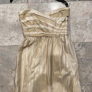 Strapless DVF Party Dress.